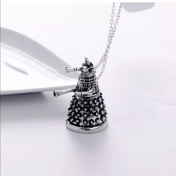 Doctor Who Dalek Pendant Necklace - Picture 5 of 5
